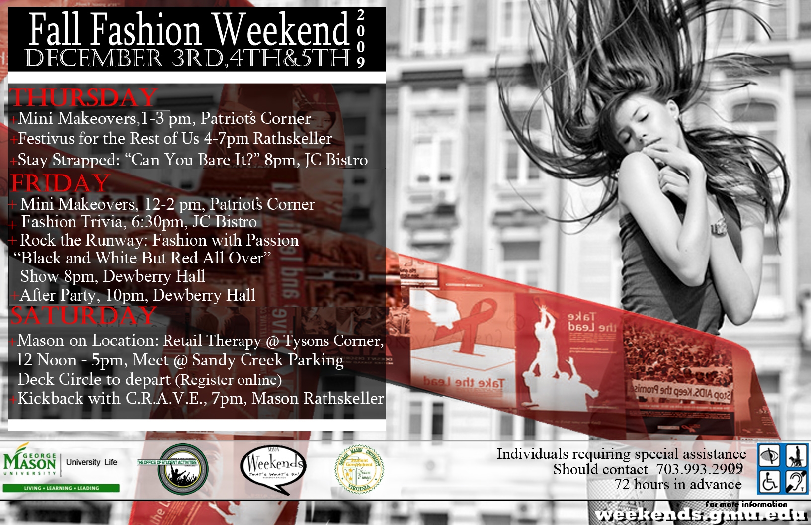 Fall Fashion Weekend Poster